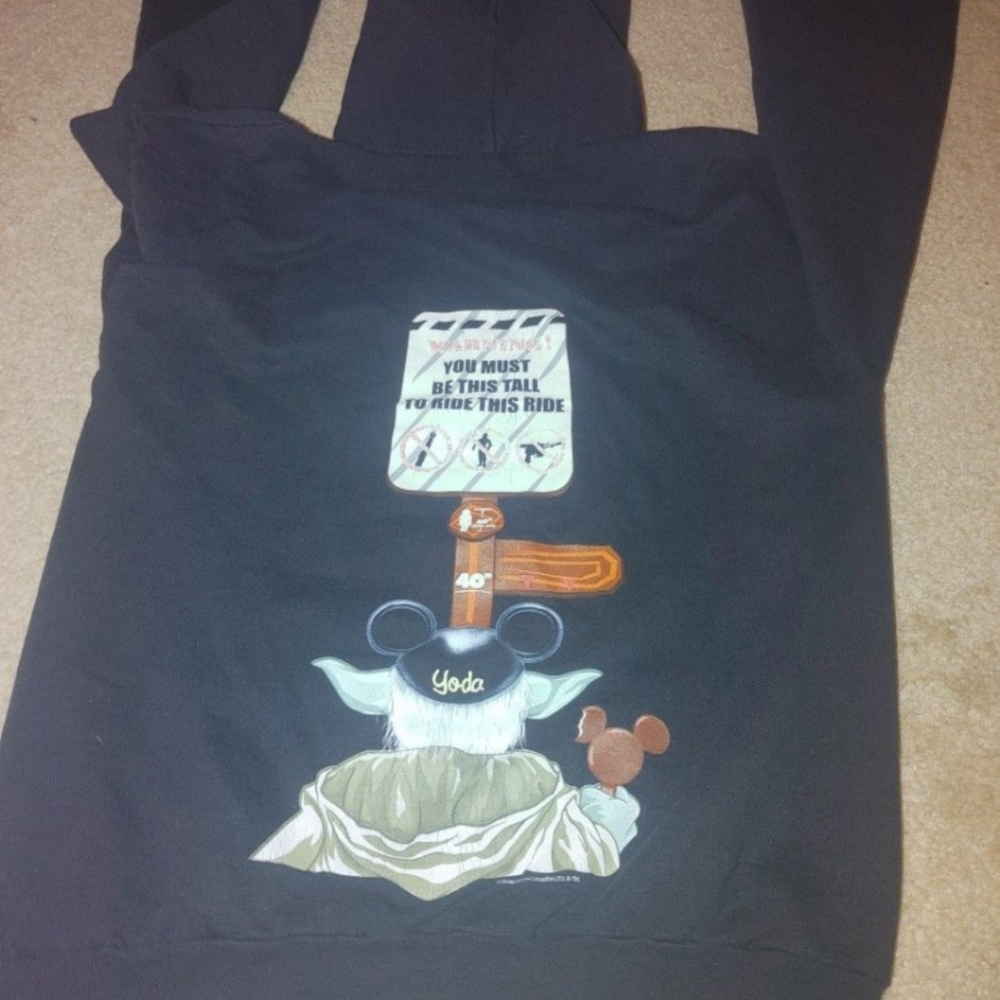 Disney yoda hoodie